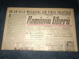 ZIAR ROMANIA LIBERA 25 FEBRUARIE 1946