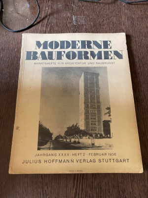 Moderne Bauformen Februarie 1936 foto