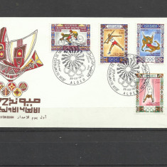 ALGERIA 1972 JOCURILE OLIMPICE MUNCHEN FDC