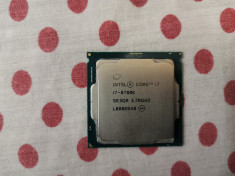 Procesor Intel Coffee Lake, Core i7 8700K 3.7GHz Socket 1151 v2. foto