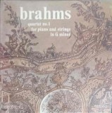 Disc vinil, LP. Quartet No. 1 For Piano And Strings In G minor. Cvartet Nr.1 Pentru Pian, Vioara, Viola si -245333, Electrecord