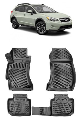 Set covorase cauciuc dedicate SUBARU XV (2012-2019) foto
