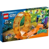 LEGO&reg; City Stuntz - Cascadorie zdrobitoare in bucla (60338)
