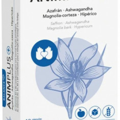 Supliment alimentar Animplus cu ashwagandha si vitamina B, fara zahar 42cps, 22,05g Intersa Labs