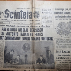 scanteia 24 martie 1979-articol jud. gorj,buftea