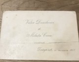 (2) Act Carte de vizita 1917
