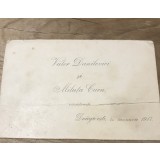 (2) Act Carte de vizita 1917