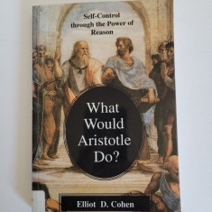 What Would Aristotle Do? Elliot D. Cohen (philosophical counselling)