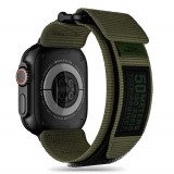 Curea Tech-Protect Scout Pro pentru Apple Watch 4/5/6/7/8/9/Se/Ultra 1/2 (42/44/45/49 mm) Verde Militar