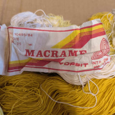 Lot n3 - Fire / Ata Tricotat macrame, cusut macrame , etc ( Vintage )