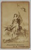 INDEPENDENTA ROMANIEI , C. GEORGESCU PINX. FOTOGRAFIE DUPA TABLOU , FORMAT C.D.V. , SFARSITUL SEC. XIX
