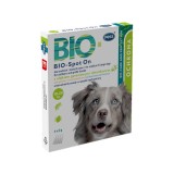 PESS BIO PIPETA ANTIPARAZITARA SPOT ON CU ULEI DE GERANIUM SI DIMETHICONE 4X2G CAINE TALIE MEDIE MARE 10-20 KG