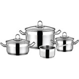 Set oale din inox 7 piese Fest Belissima