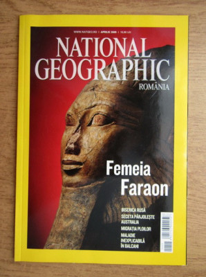 Revista National Geographic. Aprilie 2009 foto