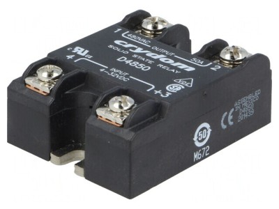 Releu Semiconductor 1-Fazat 50A 48-530VAC 4-32VDC foto