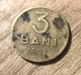 MNDRO Romania moneda 3 bani 1952