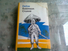 ROBINSON CRUSOE - DANIEL DEFOE (CARTE IN LIMBA ENGLEZA) foto