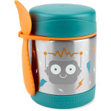 Skip Hop Spark Style Food Jar termos pentru m&acirc;ncare Robot 3 y+ 325 ml