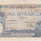 ROMANIA 100000 LEI DECEMVRIE DECEMBRIE 1946 VF