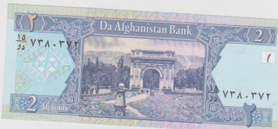 2 AFGANI 2002 / UNC foto