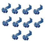 Set 10 conectori rapizi cabluri 1.5-2.5 mm albastru Goobay 17015-10