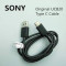 Cablu Original Sony, USB C, SE UCB20, USB Type C, 1m, Bulk, Negru