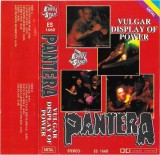 Pantera - Vulgar Display Of Power, Caseta Audio Album Euro Star, Produs in Polonia