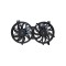 Ventilator radiator GMV Infiniti Fx/Qx70 2008-, RapidAuto 355023W2