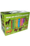 Cutie Prima mea biblioteca ilustrata. Animale. Bebe invata (8 carticele) - Litera