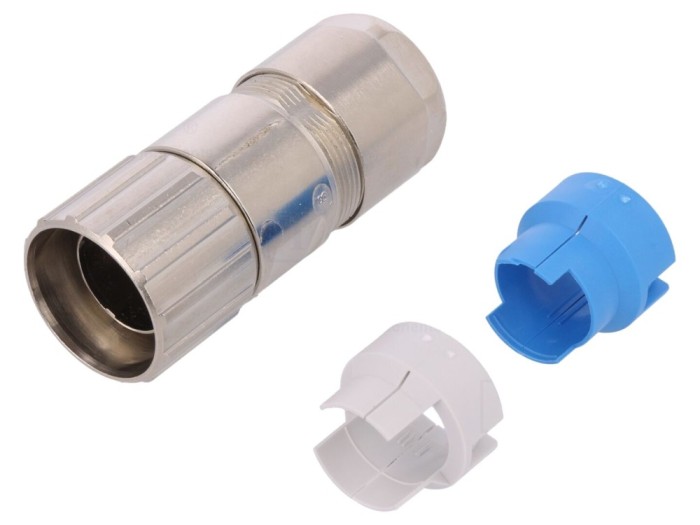 Conector M23 drept cu intrare cablu