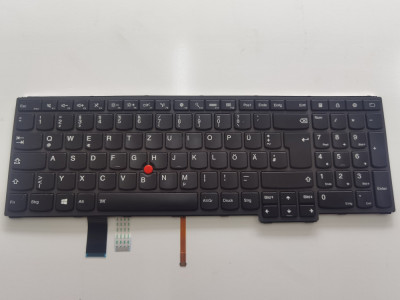 Tastatura Lenovo Yoga 15 Type 20DR 00HW662 Originala German DE Layout foto