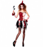 Costum Arlechin Horror Halloween, Widmann