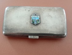 Tabacheră vieneză din argint de Georg Adam Scheid din 1900