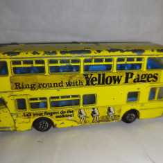 bnk jc Dinky 295 Atlantean Bus (Yellow Pages)