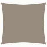 Cumpara ieftin Panza parasolar, gri taupe, 5x5 m, tesatura oxford, patrat