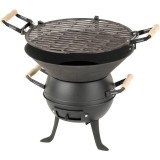 Gratar pe carbuni grila din fonta 35 cm Activa 10300