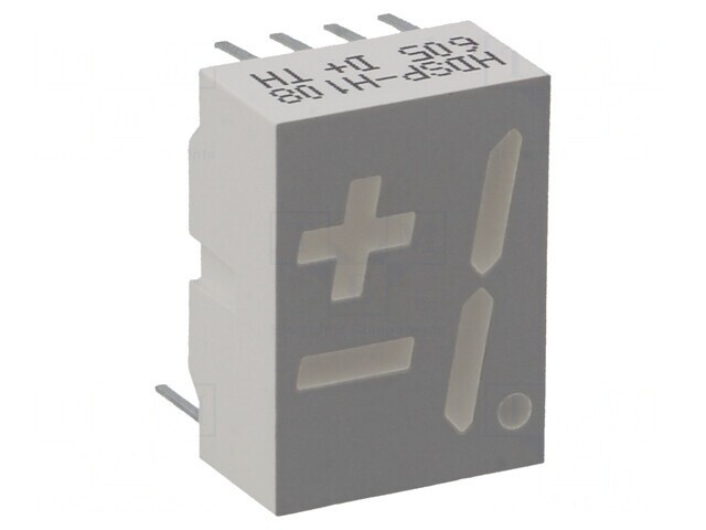 Afișaj LED 7 Segmente 14,2mm Roșu