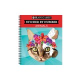 Brain Games Color by Stickers Animals