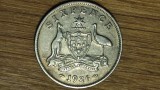 Cumpara ieftin Australia - moneda argint sterling - 6 pence 1936 XF+ -George V- impecabila !, Australia si Oceania