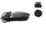 Oglinda exterioara Skoda Superb (3v), 05.2015-06.2024, montare stanga, reglaj electric; carcasa grunduita; incalzit; sticla convexa; geam cromat; rab