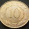 Moneda 10 DINARI / DINARA - RSF YUGOSLAVIA, anul 1977 *cod 1540 = A.UNC