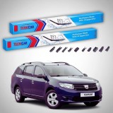 Cumpara ieftin Ștergătoare Dacia Logan II MCV Break 2013-2015 | Set Față Flat Premium &ndash; TeamCar&reg;