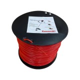 Fir profesional pentru motocoasa, rotund, 2.7mm, bobina 350 metri, rosu, 2.55kg, CFR025