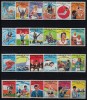 Timbre Ciad 1969: Sport, J.O. Mexic, Medalii Olimpice, Serie Completa MNH