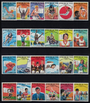 CIAD 1969 -Sport, J.O.de vara Mexic, medalii olimpice/ serie completa MNH foto
