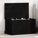 VidaXL Ladă de depozitare, stejar negru, 70x40x38 cm, lemn prelucrat