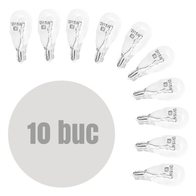 CARGUARD - Bec auto T13 12V 15W - set de 10 foto
