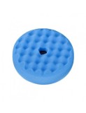 Burete Polish Finisare Auto 3M Albastru, Fata Dubla, Quick Connect, 216mm - Luciu Perfect, Holograme