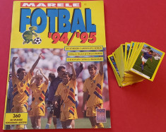 Album fotbal stickere &amp;quot;Marele Fotbal `94 / `95 (vedeti in descriere) foto
