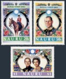 Nauru 1982 - Vizita regala, serie neuzata